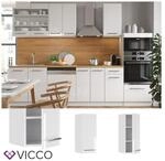 VICCO H&auml;ngeschrank 30 cm Wei&szlig; K&uuml;chenzeile Unterschrank Fame