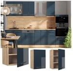 Vicco H&auml;ngeschrank Fame-Line Eiche Dunkelblau Hochglanz 50 cm