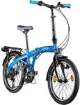 Agon Parklane Klapprad f&uuml;r Damen und Herren 150 - 185 cm Klappfahrrad mit 6...
