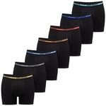 Happy Shorts Herren Trunk Jersey Uni 7er Pack