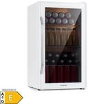Beersafe XXL Quartz K&uuml;hlschrank 80 Liter 3 B&ouml;den Panoramaglast&uuml;r