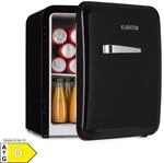 Audrey Mini Retro-K&uuml;hlschrank 48l 2 Ebenen Schwarz 48 Liter
