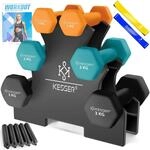 KESSER&reg; Hantel-Set, 3 Paar, 1kg - 5kg, 12kg oder 18kg kurzhanteln mit St&auml;nder
