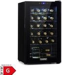 Shiraz 24 Uno Weink&uuml;hlschrank 63l 24Fl Touch-Bedienfeld 5-18&deg;C Schwarz 24 Flaschen