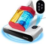 CLEANmaxx Milben-Handstaubsauger 400W wei&szlig;/rot