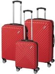 Trolley-Set "Kingston" 3-tlg. - rot