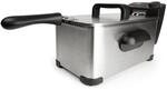 Fritteuse Edelstahl 3L