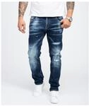 Rock Creek Jeans Regular Fit Used-Look