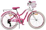 VOLARE Jugendfahrrad Lovely 24 Zoll, rosa