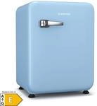 Audrey Evo Mini K&uuml;hlschrank 68L Retro-Design leise kompakt 3 Farben...