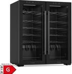 Shiraz Weink&uuml;hlschrank 2 K&uuml;hlzonen LED-Beleuchtung Touch-Control 