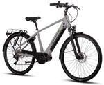 SAXONETTE Premium Sport E-Trekkingbike 10 Gang Scheibenbremse Federgabel Mittelmotor