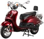 Alpha Motors Motorroller Retro Firenze 125 ccm 85 km/h EURO 5 weinrot