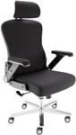 CLOUVOU PowerSeat B&uuml;rostuhl Ergonomisch &ndash; Schwarz