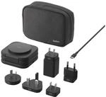 BELKIN BoostCharge Pro Magnetische kabellose 3-in-1-Reiseladestation mit Qi2...