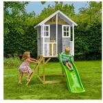 Zwerkules Spielhaus Valli 1 inkl. Rutsche 270x148x244cm