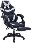 HTI-Living Gaming Stuhl Krit Eco Schwarz-Wei&szlig;