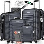 KESSER&reg; 4tlg. Hartschalenkofferset Hartschalenkoffer Reisekoffer Set...