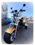 Madat CP-3 Elektro-Dreirad &ndash; E-Scooter & Chopper 45 km/h (25 km/h option) 40 Ah