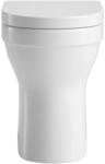 sanicomfort Stand-WC Cozy erh&ouml;ht 47,5 cm Sitzh&ouml;he Sp&uuml;lrandlos mit WC Sitz