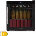 Coachella 50 Onyx K&uuml;hlschrank 47 Liter WiFi-Funktion Hintergrundbeleuchtung Schwarz