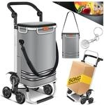 KESSER&reg; Einkaufstrolley Treppensteiger mit K&uuml;hlfach klappbar mit 56L Kapazit&auml;t und