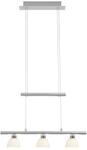 BRILLIANT Lampe Tonja LED Pendelleuchte 3flg chrom/wei&szlig; 3x 5W LED integriert (COB),