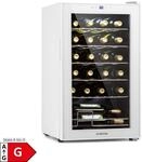 Shiraz 24 Uno Weink&uuml;hlschrank 63l 24Fl Touch-Bedienfeld 5-18&deg;C Wei&szlig; 24...