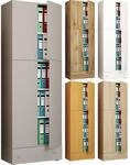 VCM XXL B&uuml;roschrank mit 5 F&auml;chern und einer Schublade moderner Aktenschrank mit