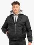 Lonsdale Herren Jacke mit Kapuze schmale Passform CLIFTON ALL SEASONS