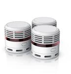 Brandson 3x Rauchmelder Mini - 10 Jahre Batterie - Lithium Ionen Batterie 1500 mAh -