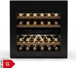 Rhone 36 Duo Weink&uuml;hlschrank 36 Flaschen LED-Steuerung Push-to-Open leise