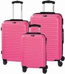3-tlg. Trolley-Set "Havanna 2.0", pink