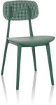 hjh OFFICE Outdoor Stuhl ARTIFO HOL Kunststoff ohne Armlehnen