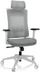 hjh OFFICE Profi B&uuml;rostuhl COMFIO WMH Stoff / Netzstoff mit Armlehnen