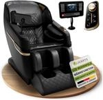 Juskys Massagesessel Naxos mit LCD-Bedienung, Bluetooth, USB & Heizung &ndash; Schwarz