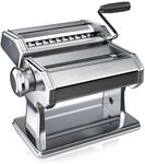 Arendo Nudelmaschine Manueller Pasta Maker, Edelstahl, Nudelpresse, 7...