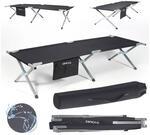 24MOVE&reg; Feldbett Campingbett bis 180 kg In-und Outdoor Camping faltbar, inkl.