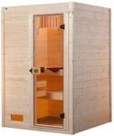 weka Massivholz-Sauna VALIDA Gr. 1 Sparset 4,5 kW BioS inkl. digitaler Steuerung,