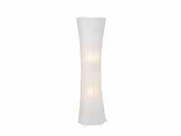 BRILLIANT Lampe Becca Standleuchte weiß 2x A60, E27, 60W, geeignet für