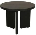byLIVING Beistelltisch ROUND, Breite 40 cm, schwarz
