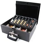 hjh OFFICE Geldkassette SAFE I Stahl