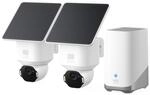 eufy SoloCam E42 2-Kamera-Kit Au&szlig;enkamera (&Uuml;berwachungskamera, Solar, WLAN, 4K)