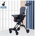 TPFLiving Klappkinderwagen aus Aluminium mit Sitzpolster