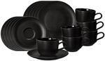 Seltmann Weiden Kaffeeservice Liberty Velvet Black 18-tlg.