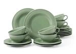 Seltmann Weiden Teeservice Beat Color Glaze 18er Set