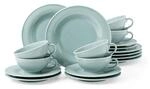 Seltmann Weiden Teeservice Beat Color Glaze 18er Set