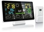 Brandson Funk-Wetterstation mit Au&szlig;ensensor, App-Anbindung, Barometer, Prognose, UV,