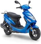 LuXXon Motorroller ECO (45km/h) E5 EFI, blau - 50ccm 4-Takt, 2,2kW/3PS,...