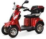 ECO ENGEL 510, Elektromobil 25 km/h mit 20 Ah Li-Io Akku herausnehmbar, Rot